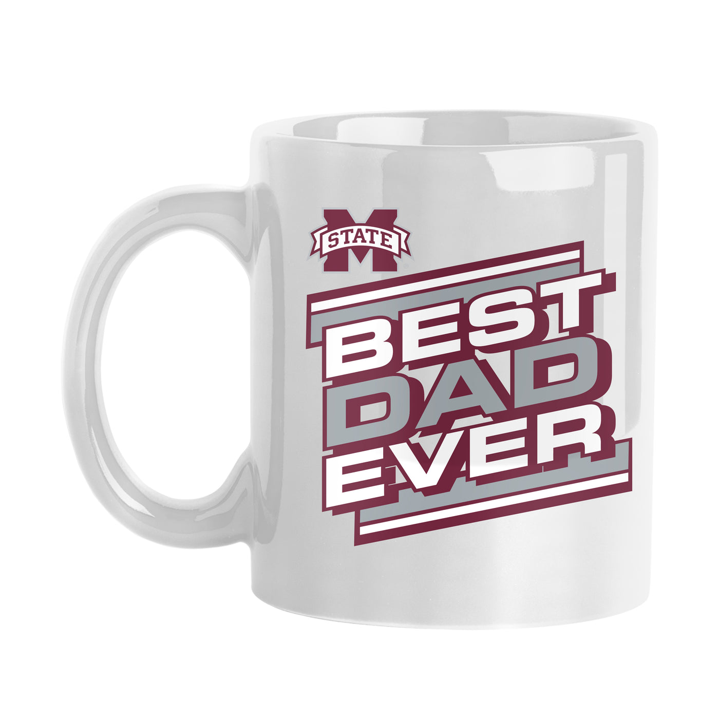 Mississippi State 11oz Best Dad Ever Sublimated Mug