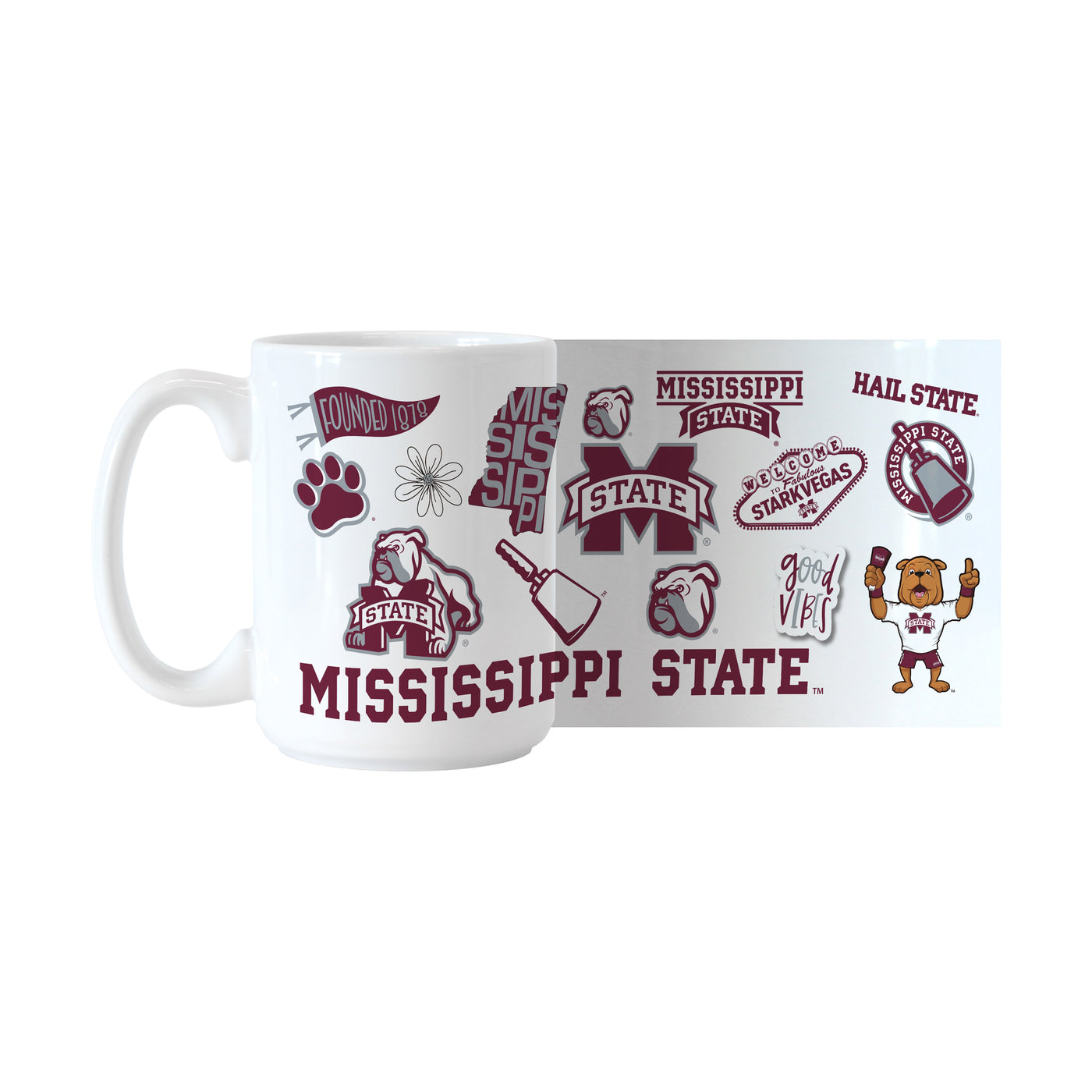 Mississippi State 15oz Native Sublimated Mug