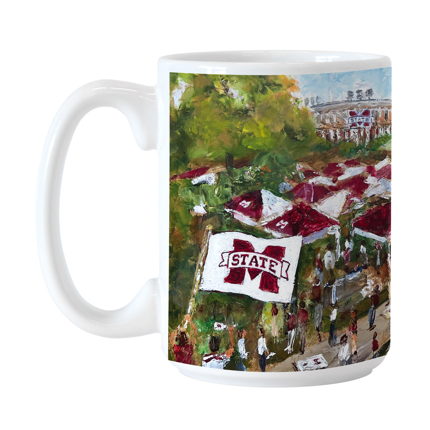 Mississippi State 15oz Collector Sublimated Mug - Logo Brands