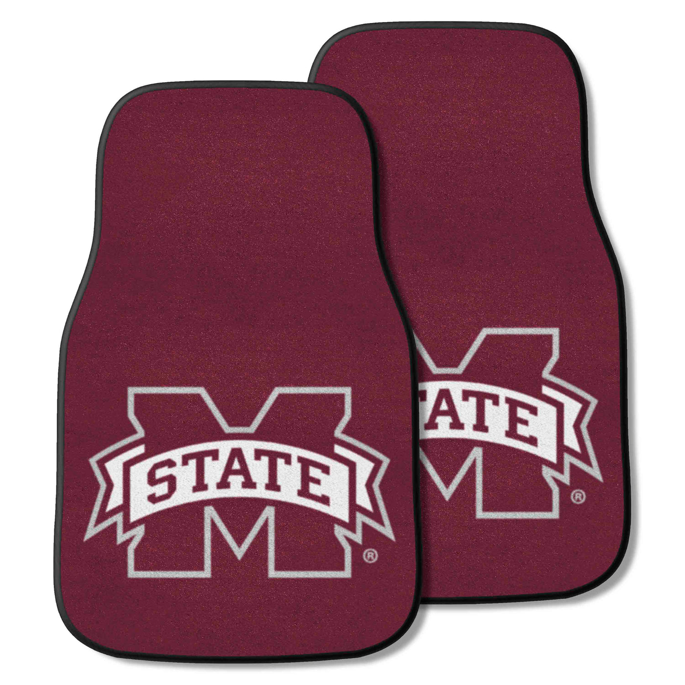 Mississippi State University 2-pc Carpet Car Mat Set