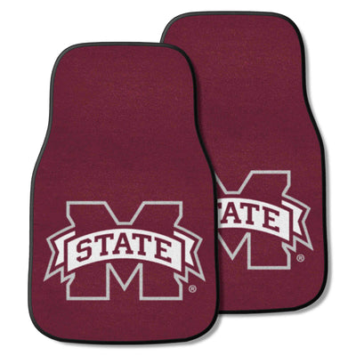 Mississippi State University 2-pc Carpet Car Mat Set