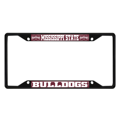 Mississippi State University Black License Plate Frame
