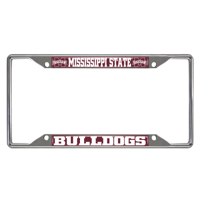 Mississippi State University Chrome License Plate Frame