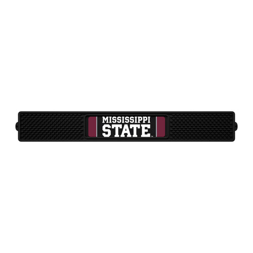 Mississippi State University branded drink mat with logo and mascot, made of durable material for protecting surfaces.