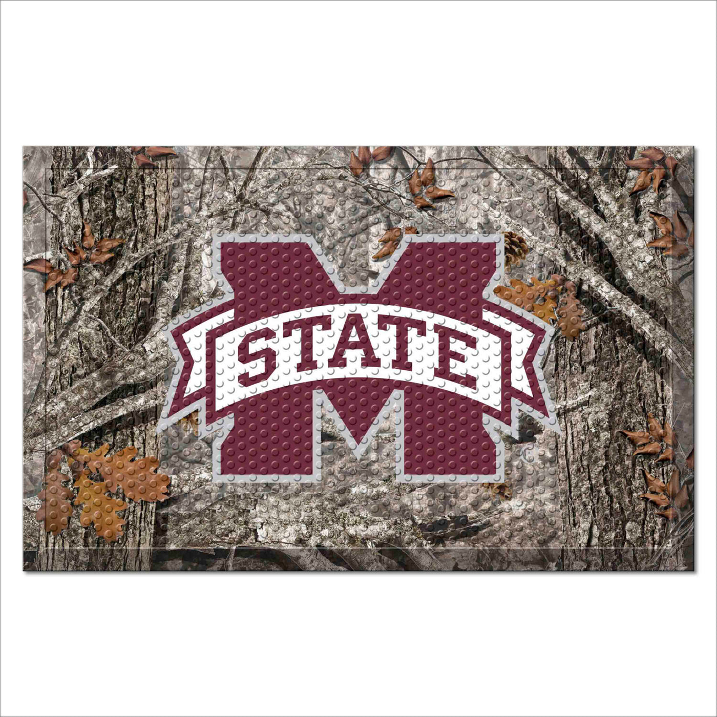 Mississippi State University Camo Scraper Mat