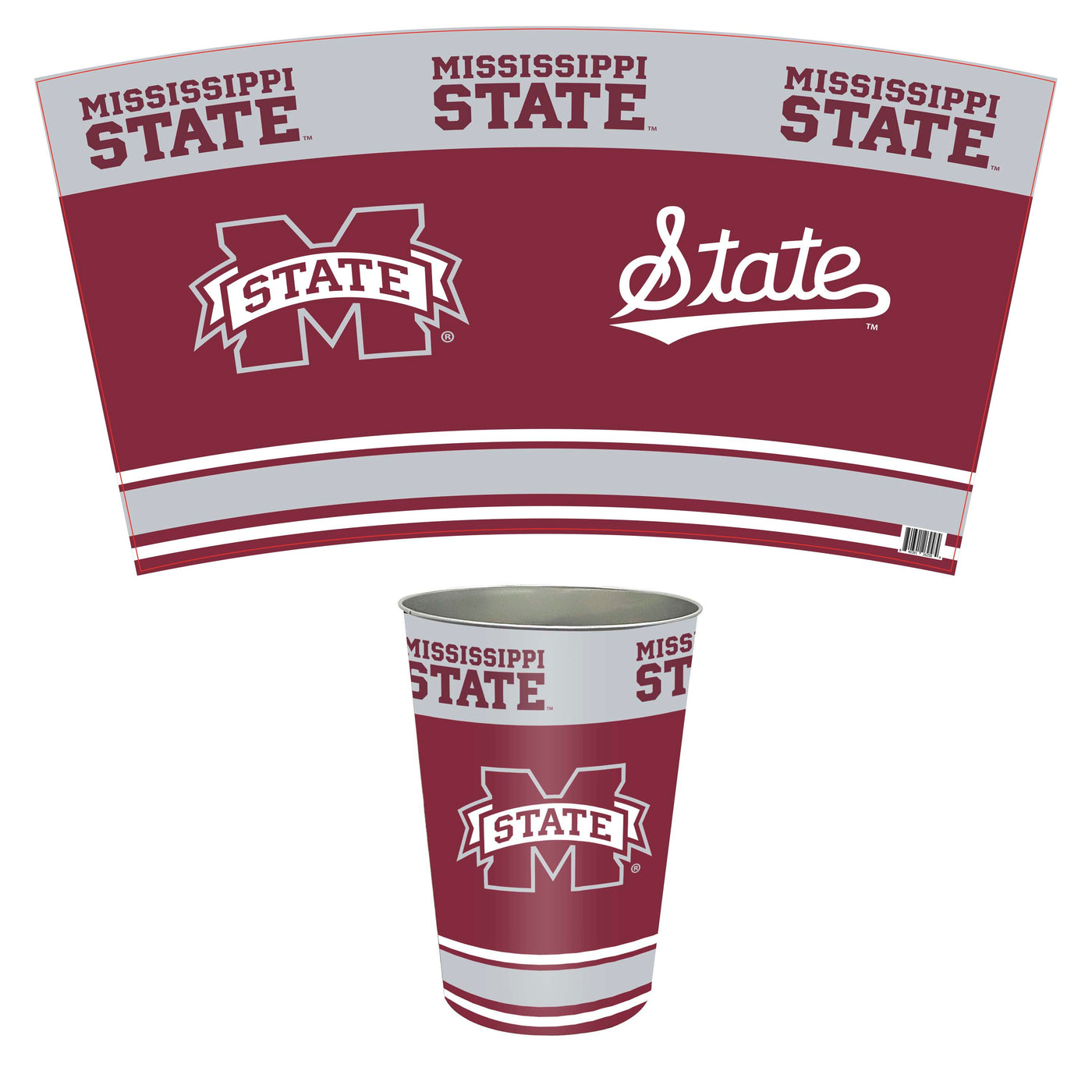 Mississippi State University Wastebasket