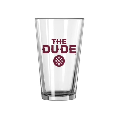 Mississippi State The Dude 16oz Pint Glass - Logo Brands