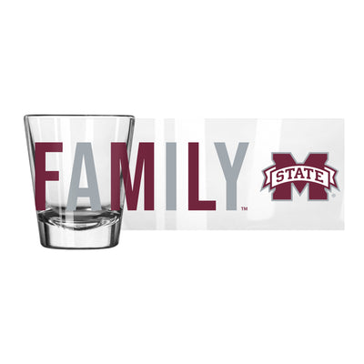 Mississippi State 2oz Overtime Shot Glass