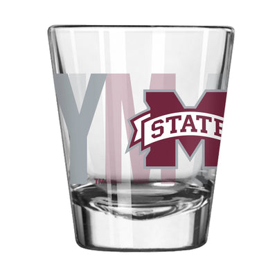 Mississippi State 2oz Overtime Shot Glass