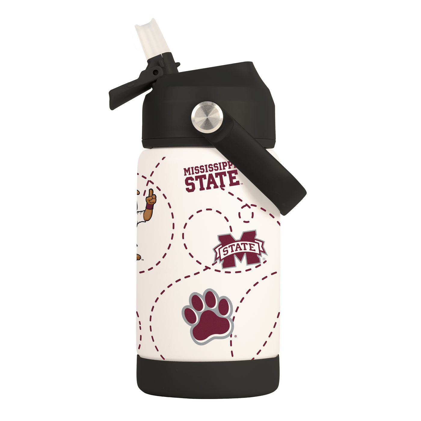 Mississippi State 12oz Mascot SS Kids Bottle