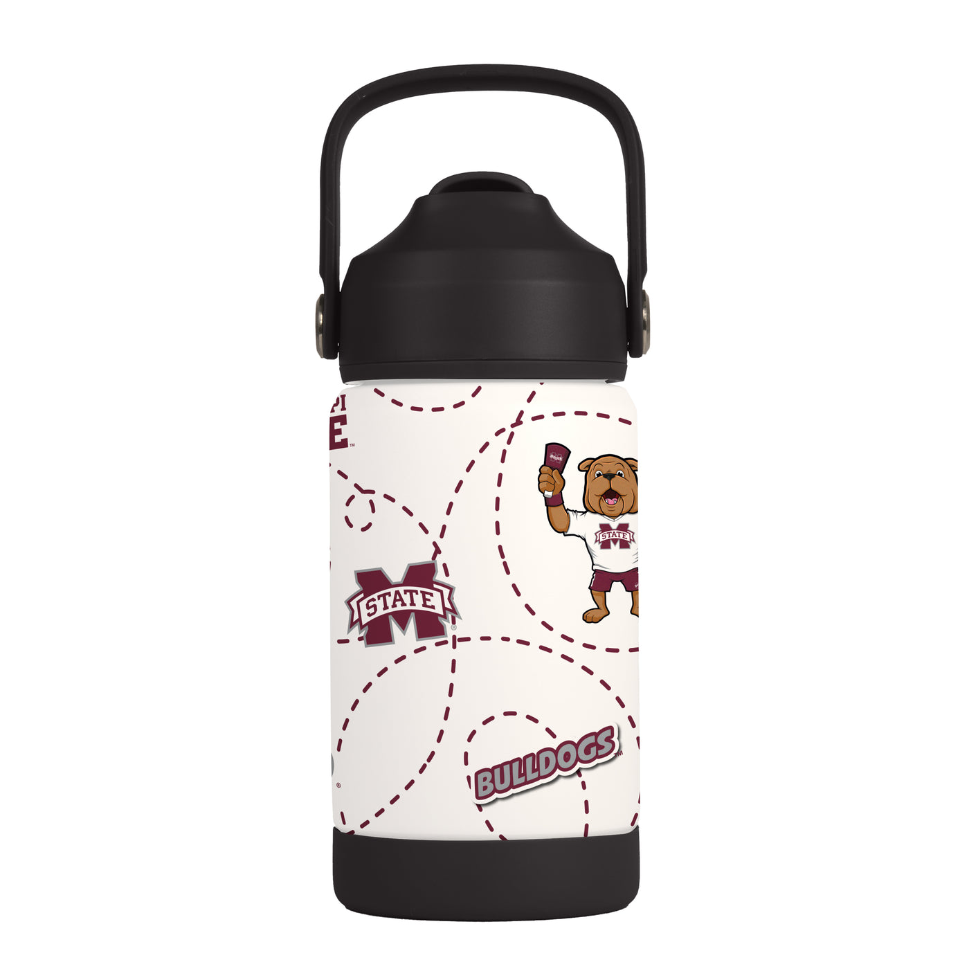 Mississippi State 12oz Mascot SS Kids Bottle