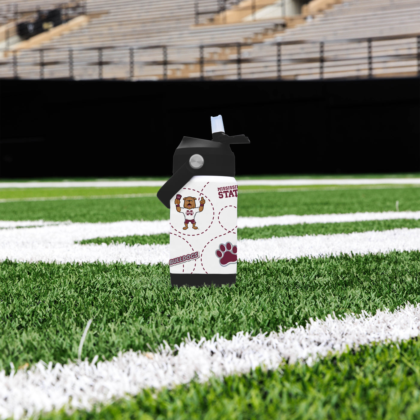 Mississippi State 12oz Mascot SS Kids Bottle
