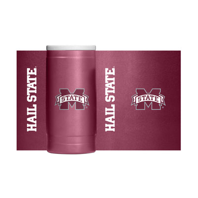 Mississippi State 12oz Gameday Powder Coat Slim Can Coolie