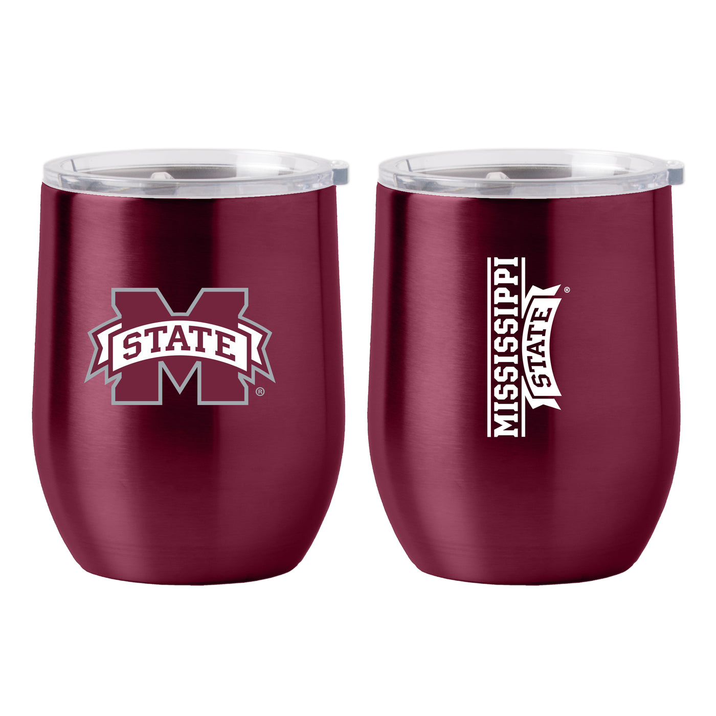 Mississippi State 16oz Gameday Stainless Curved Beverage