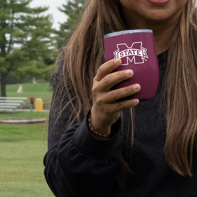 Mississippi State 16oz Gameday Stainless Curved Beverage