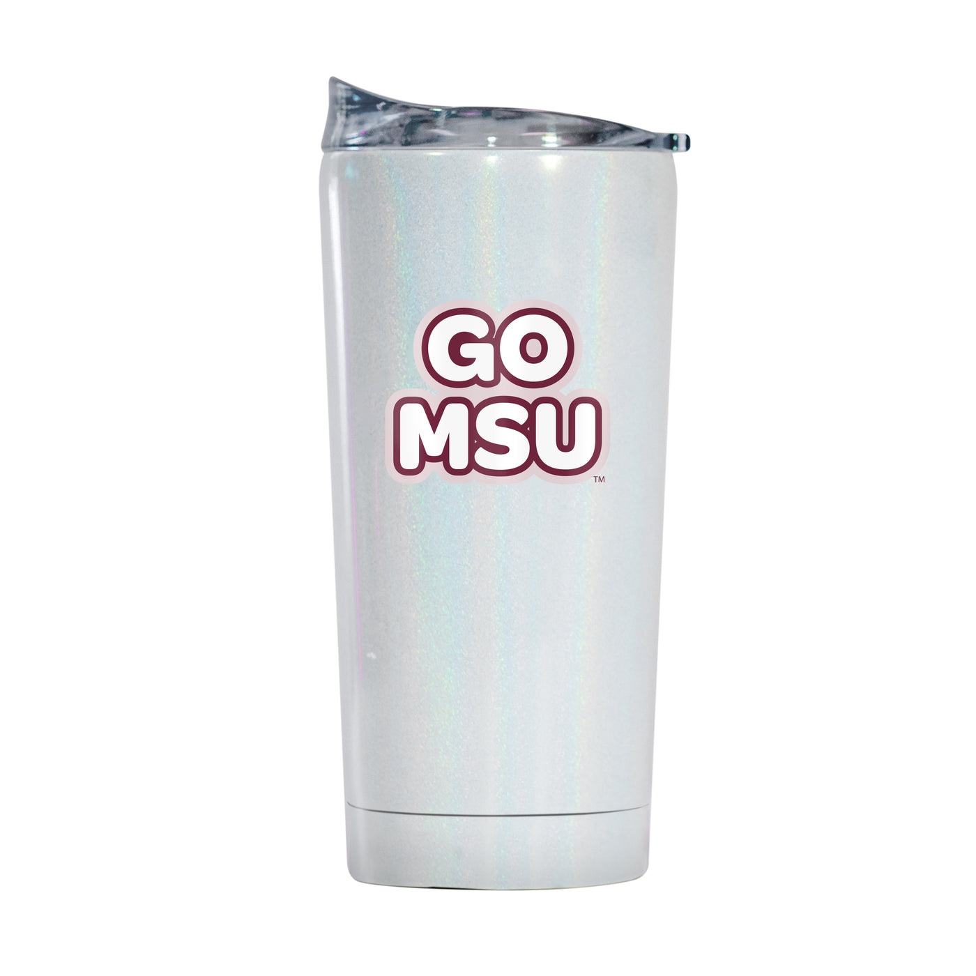 Mississippi State 20oz Bubble Iridescent Tumbler - Logo Brands