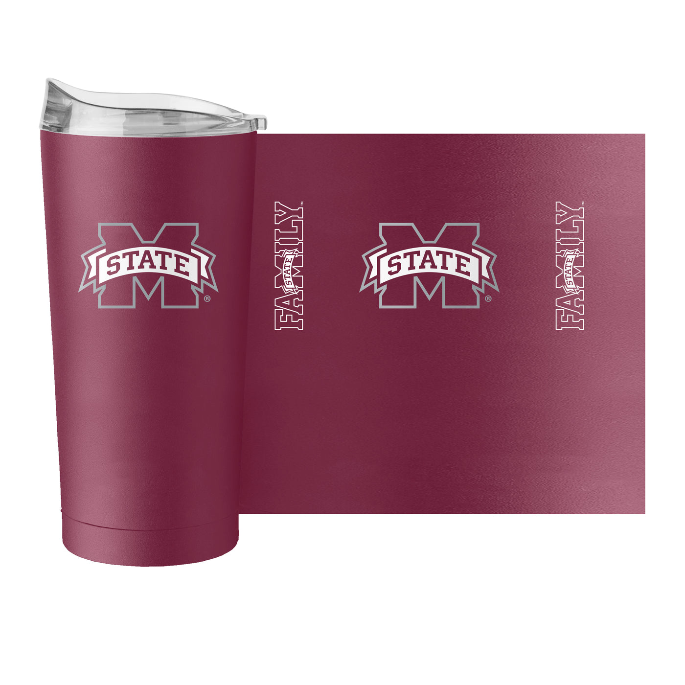 Mississippi State 20oz Gameday Powder Coat Tumbler