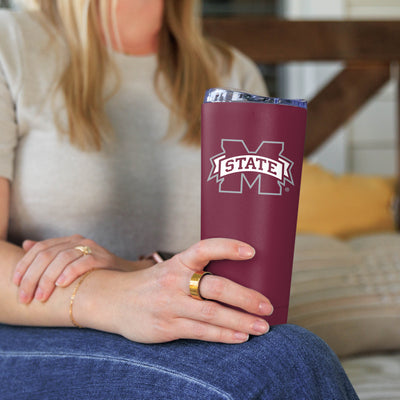 Mississippi State 20oz Flipside Powder Coat Tumbler - Logo Brands