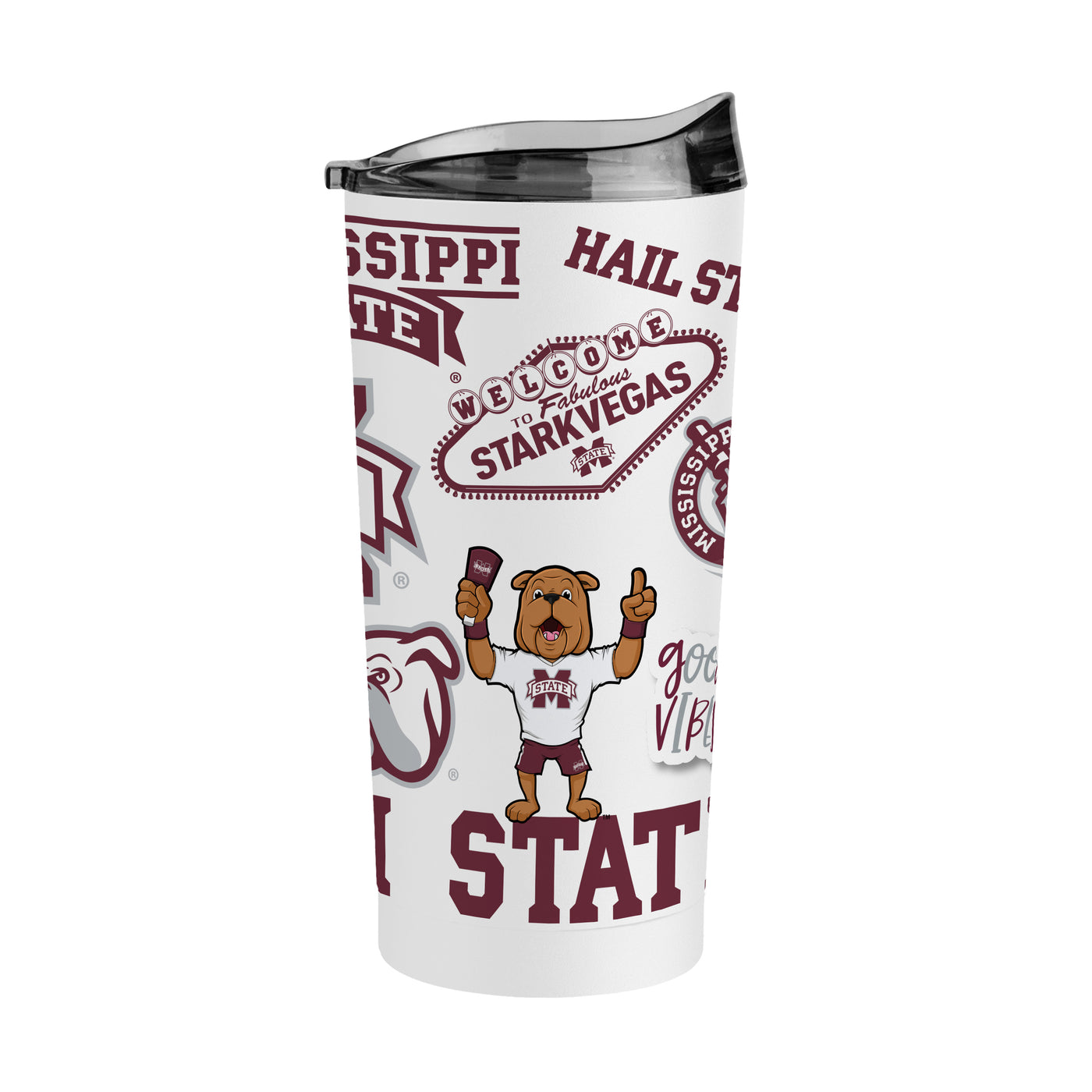 Mississippi State 20oz Native Powder Coat Tumbler