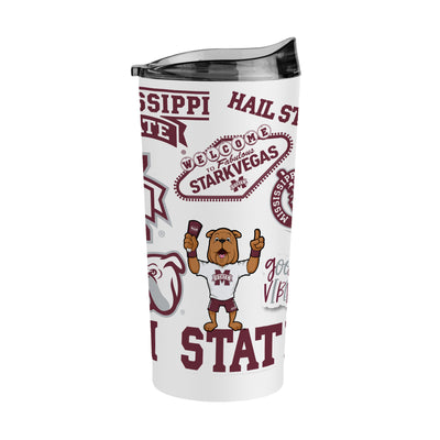 Mississippi State 20oz Native Powder Coat Tumbler