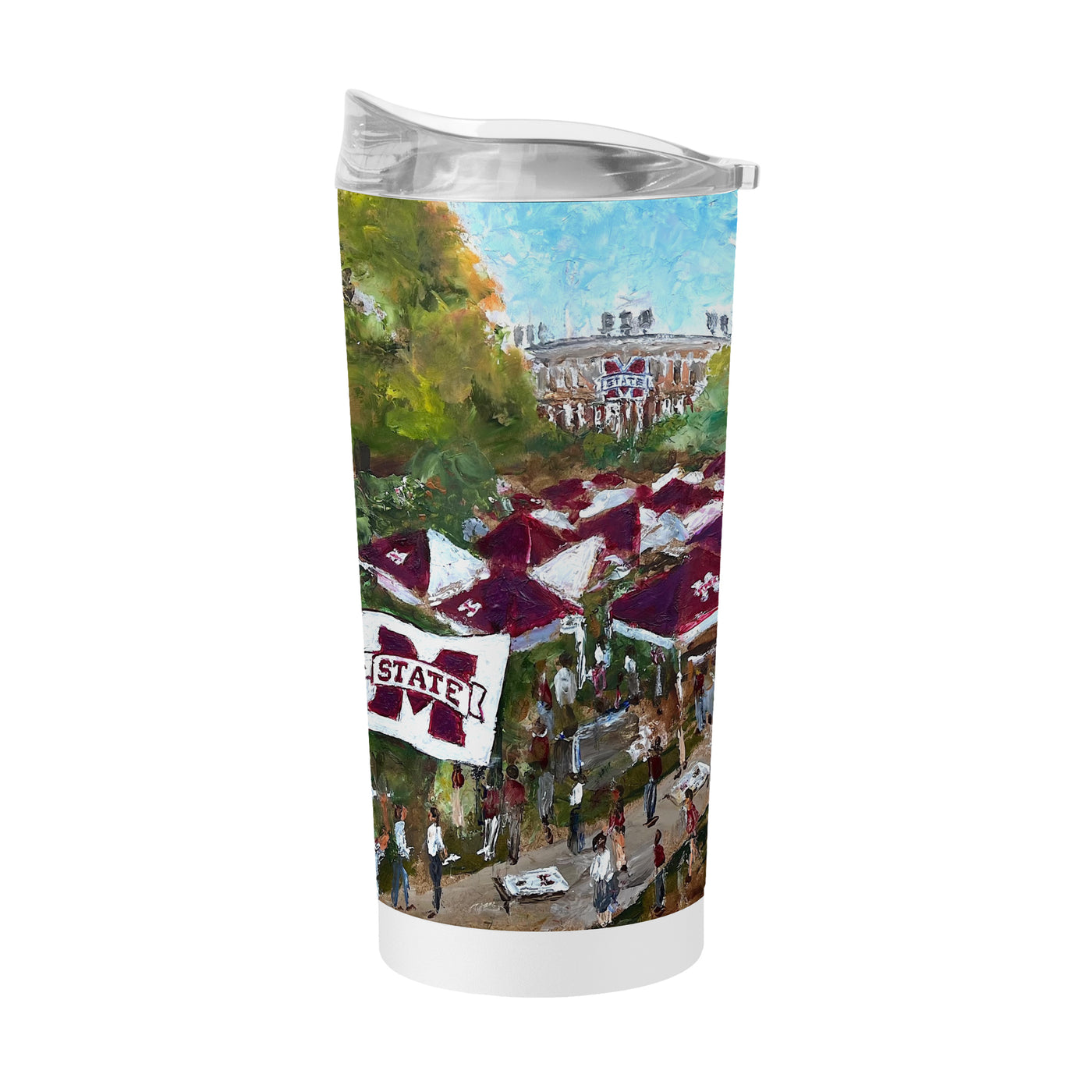 Mississippi State 20oz Collector Powder Coat Tumbler