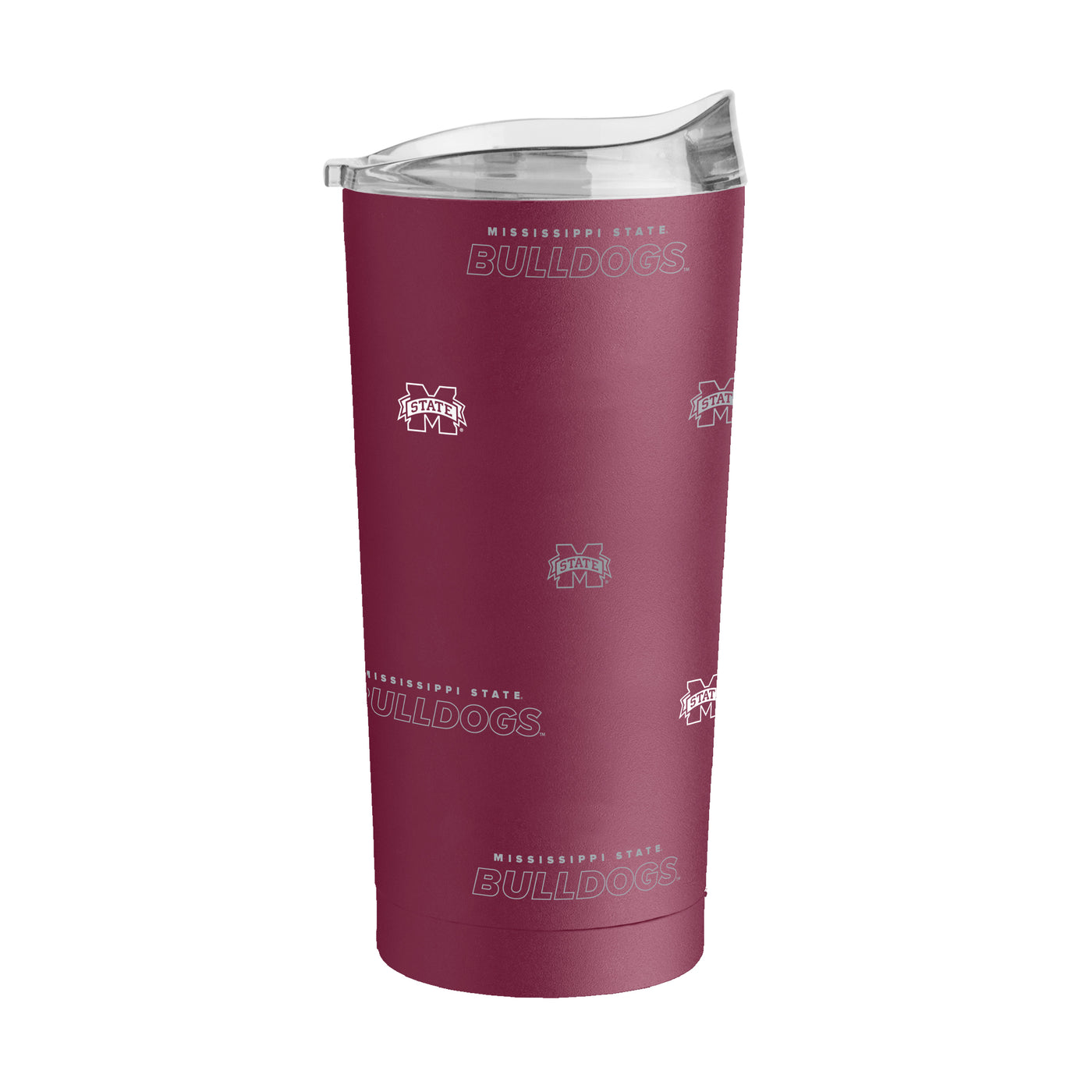 Mississippi State 20oz Step And Repeat Powder Coat Tumbler