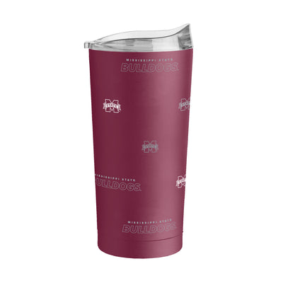 Mississippi State 20oz Step And Repeat Powder Coat Tumbler