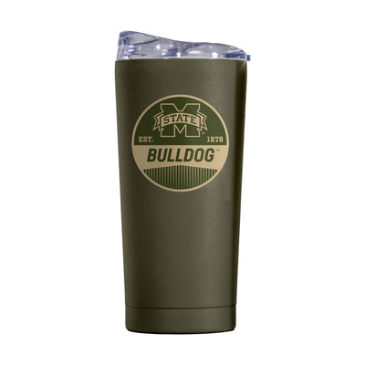 Mississippi State 20oz Badge Powder Coat Tumbler