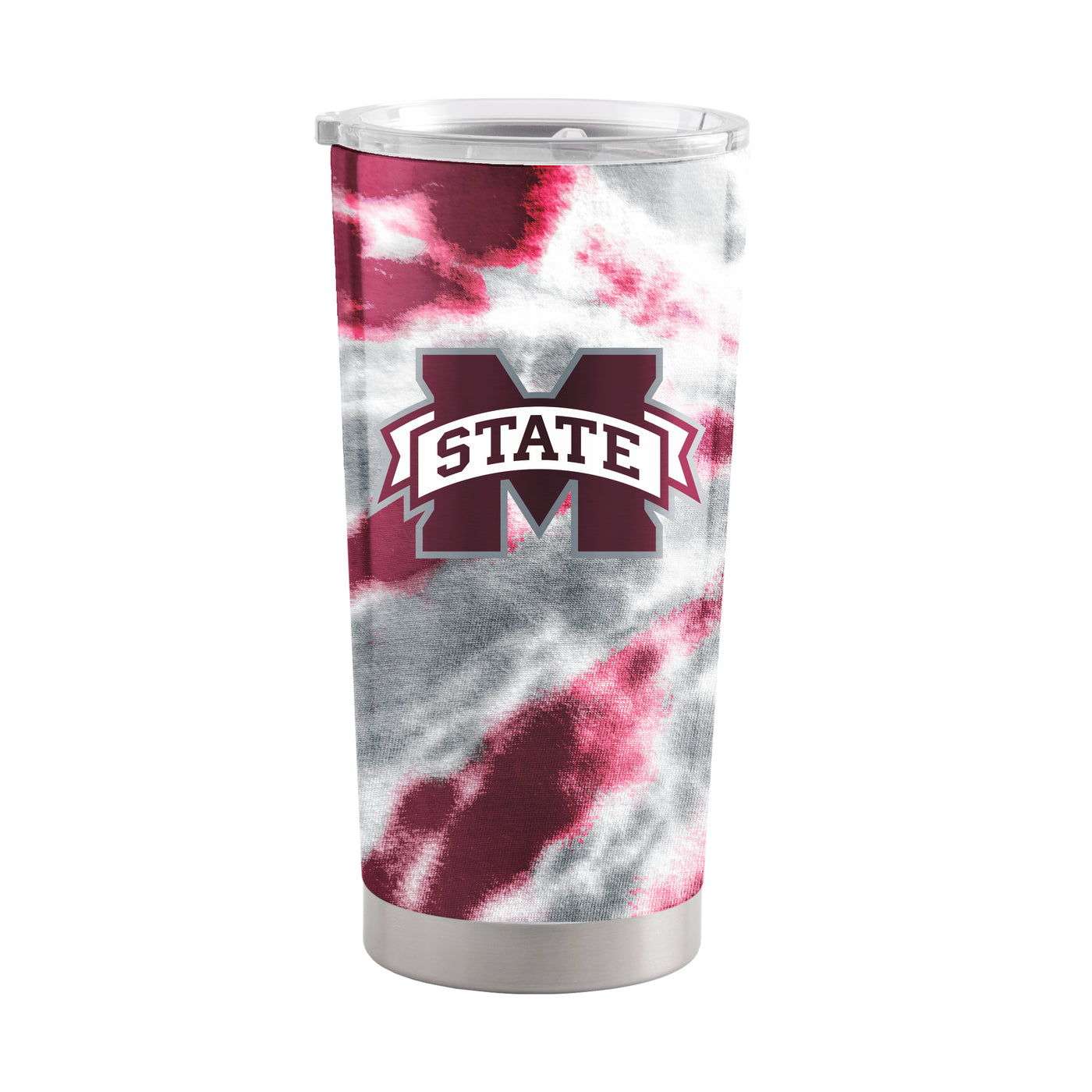Mississippi State 20oz Tie Dye Stainless Steel Tumbler