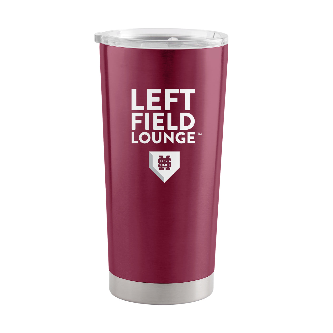 Mississippi State 20oz Left Field Lounge Stainless Steel Tumbler