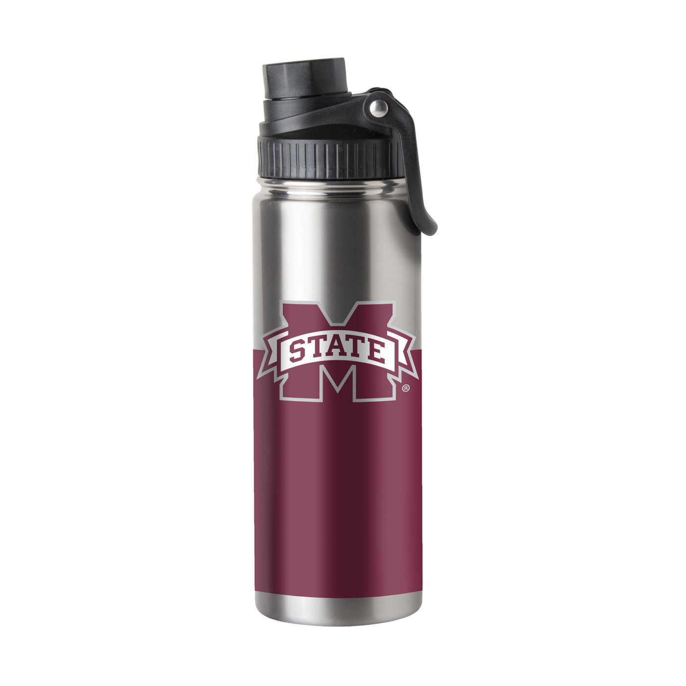 Mississippi State 21oz Colorblock Twist Top Water Bottle