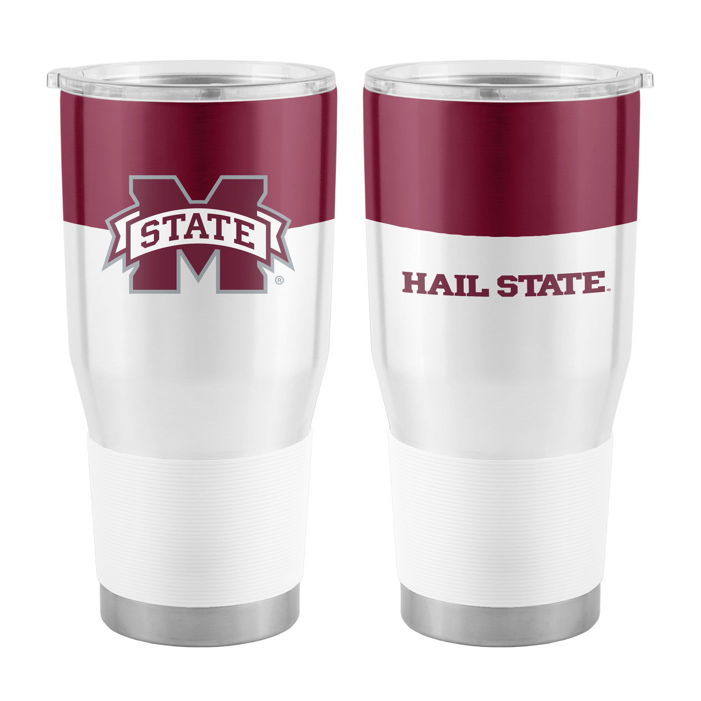 Mississippi State 30oz Colorblock Stainless Steel Tumbler