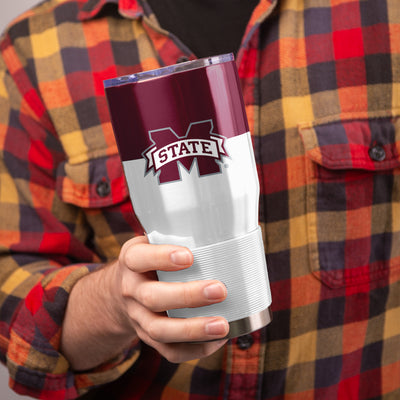 Mississippi State 30oz Colorblock Stainless Steel Tumbler
