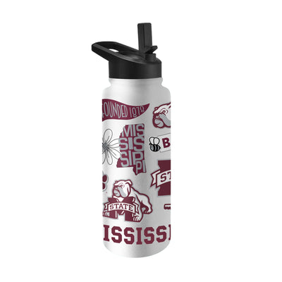Mississippi State 34oz Native Quencher Bottle - Logo Brands