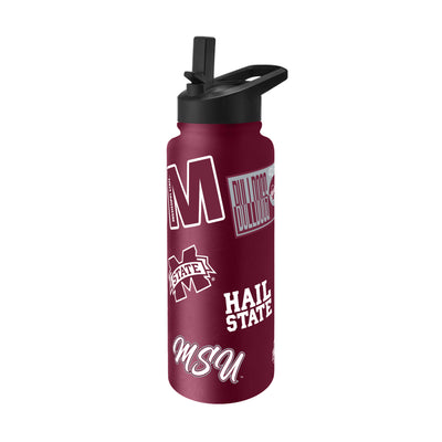 Mississippi State 34oz Dreamweave Quencher Bottle