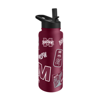 Mississippi State 34oz Dreamweave Quencher Bottle