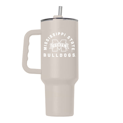 Mississippi State 40oz Archway Sand Powder Coat Tumbler