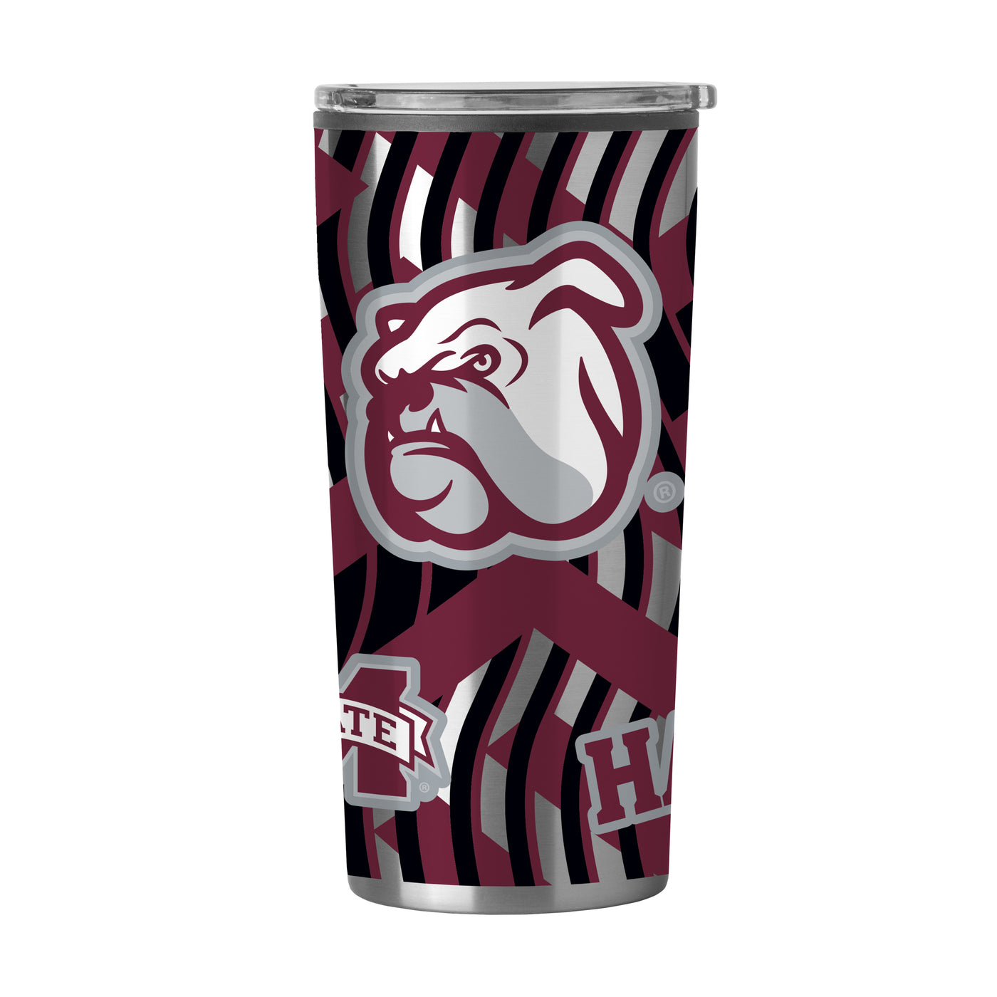 Mississippi State 20oz Flex Plastic Wall Stainless