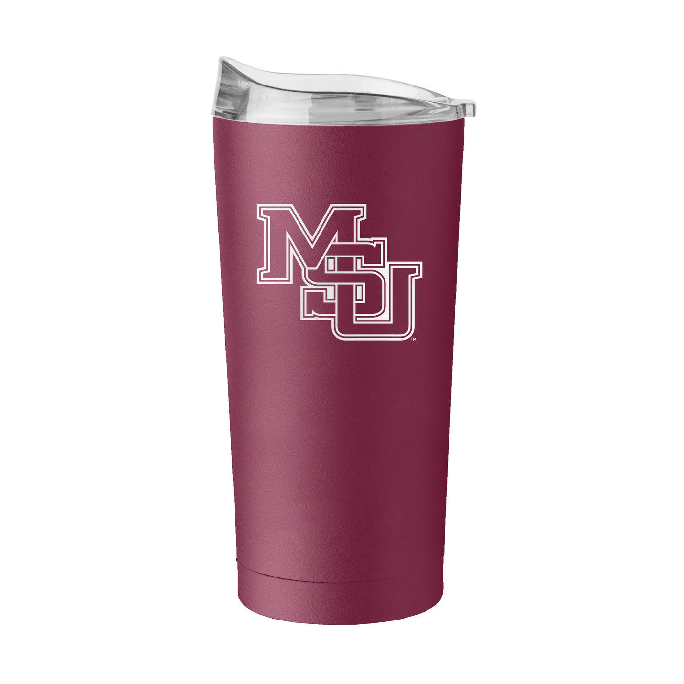 Mississippi State Vault Interlocking MS 20oz Powder Coat Tumbler