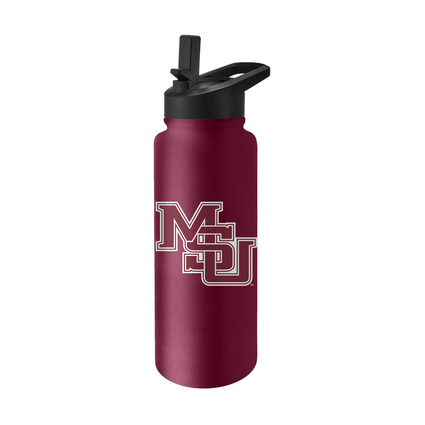 Mississippi State Vault Interlocking MS 34oz Quencher Bottle