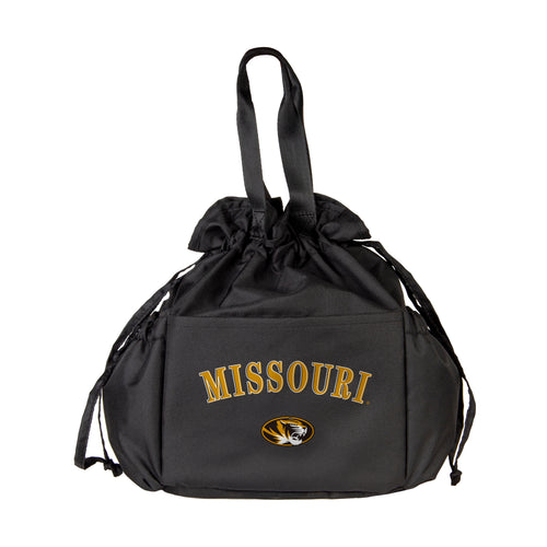 Missouri Drawstring Lunch Cooler Eco by Logo Brands, insulated cooler bag with drawstring closure and eco-friendly design.