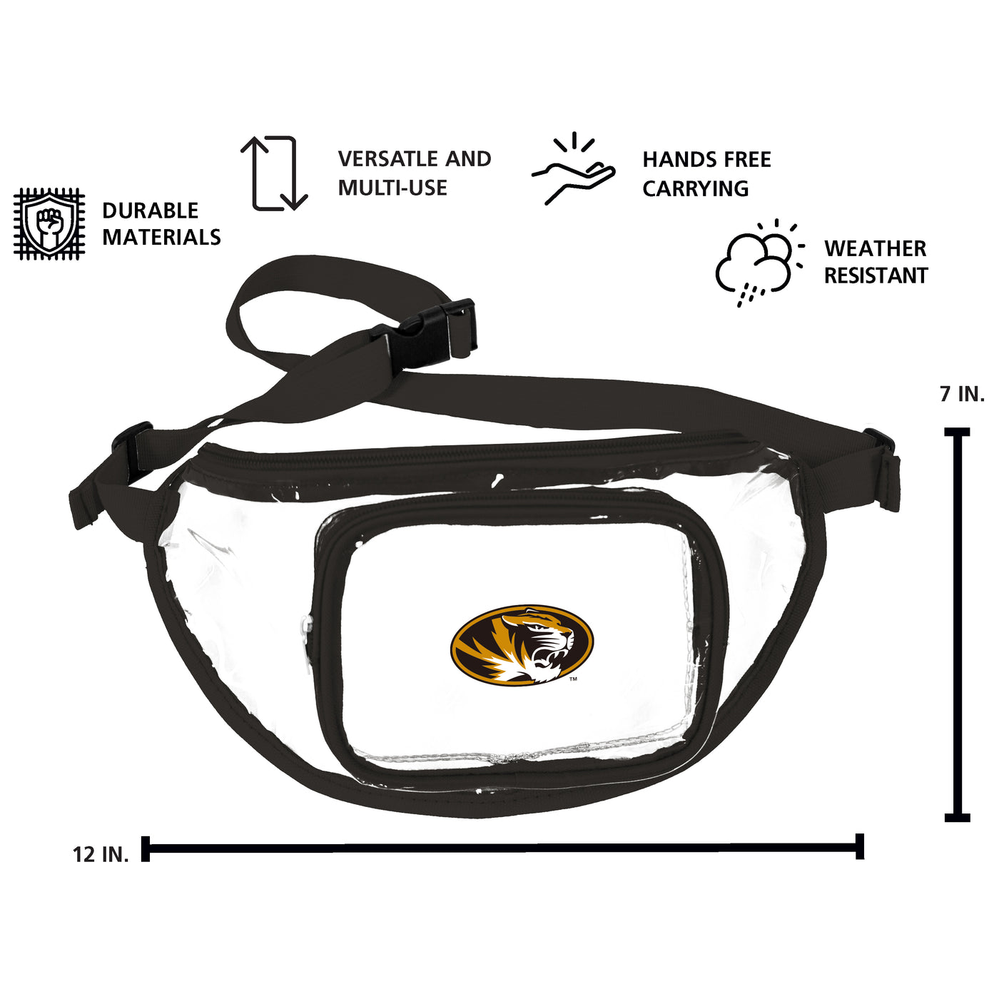 Missouri Clear Fanny Pack