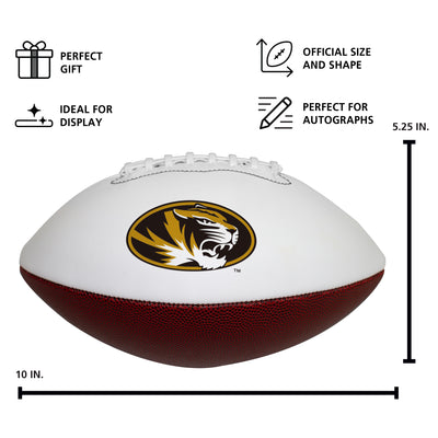 Missouri Official-Size Autograph Football