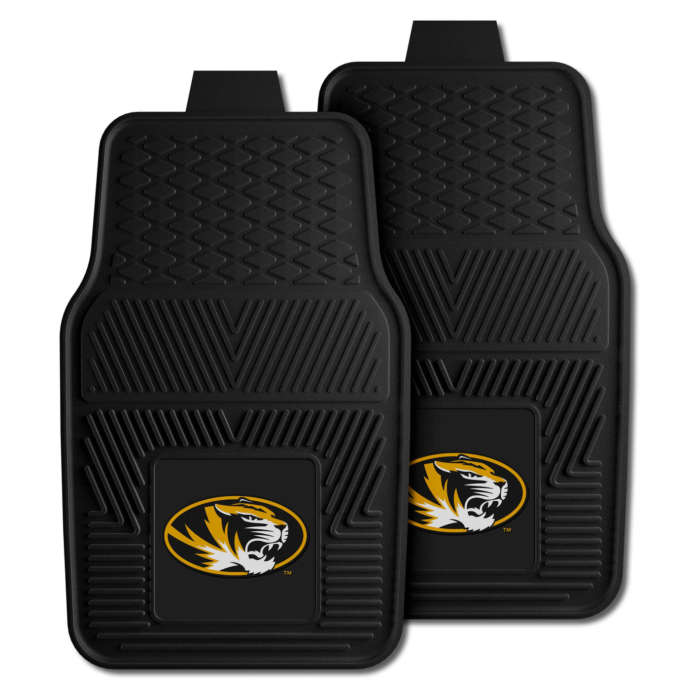 University of Missouri 2-pc Vinyl Car Mat Set