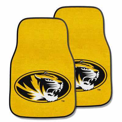 University of Missouri 2-pc Carpet Car Mat Set