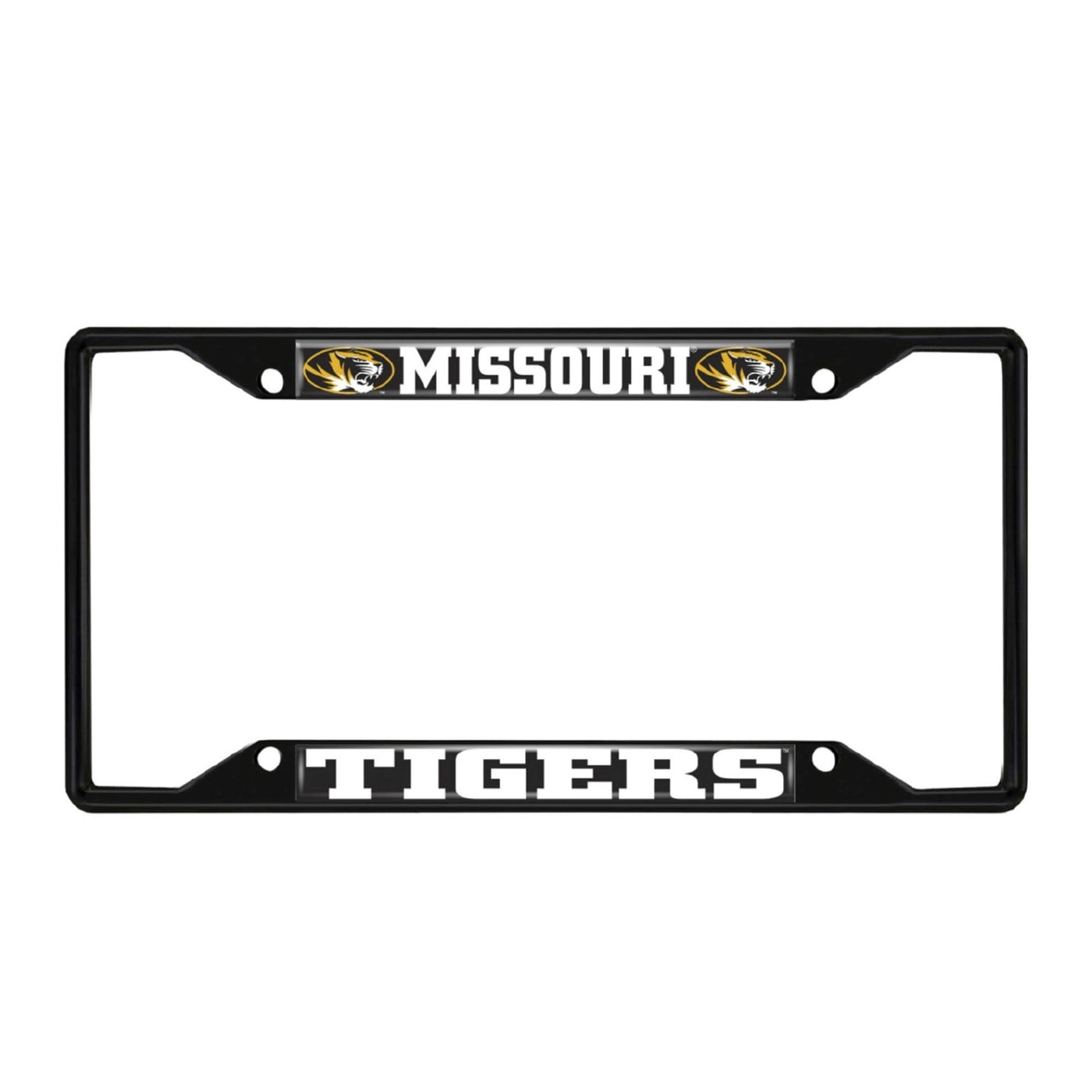University of Missouri Black License Plate Frame