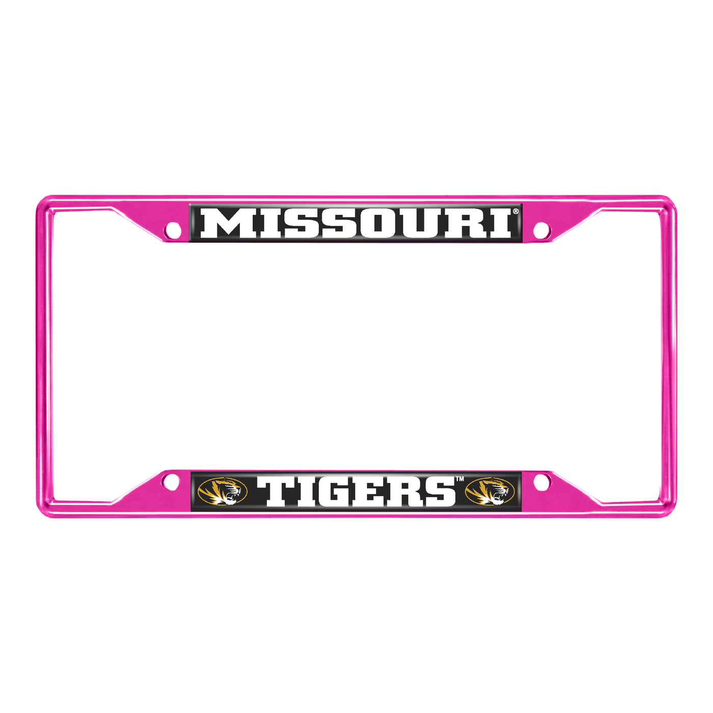 University of Missouri-Pink License Plate Frame
