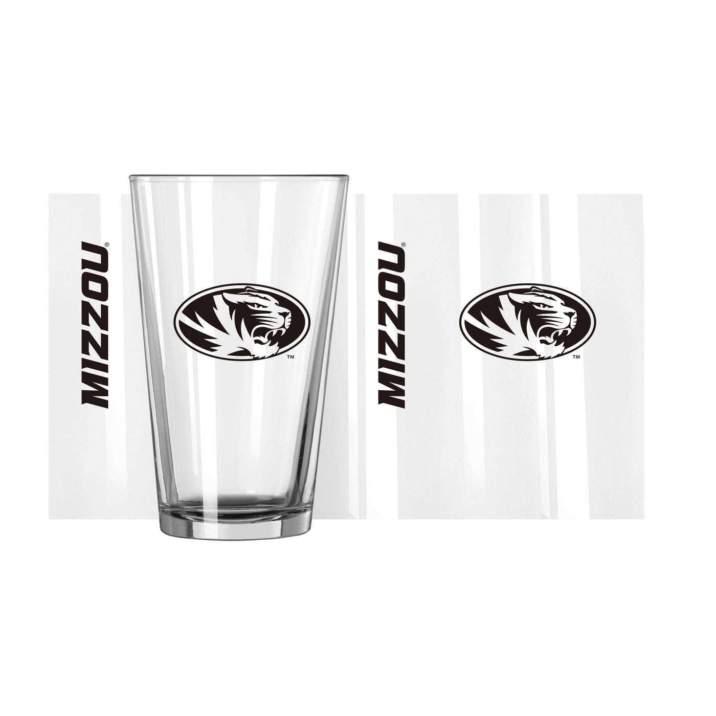 Missouri 16oz Gameday Pint Glass - Logo Brands