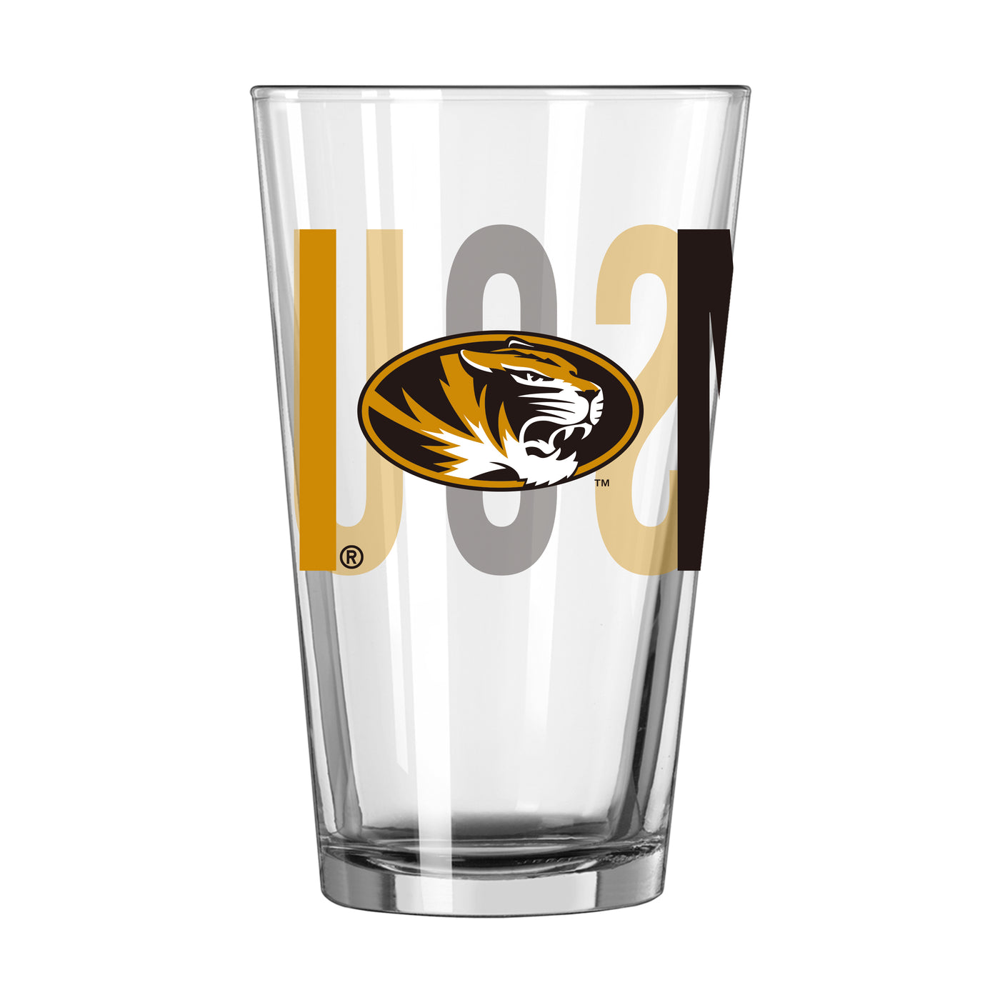 Missouri 16oz Overtime Pint Glass