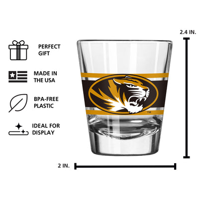 Missouri 2oz Stripe Shot Glass